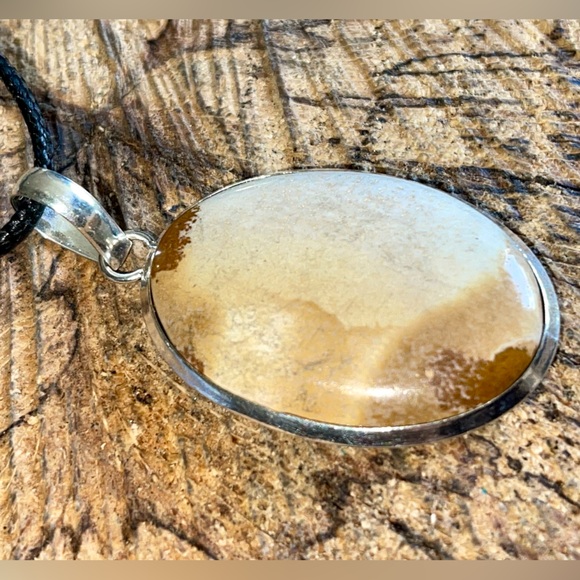 Owyhee Picture Jasper Pendant 2” - Picture 4 of 9